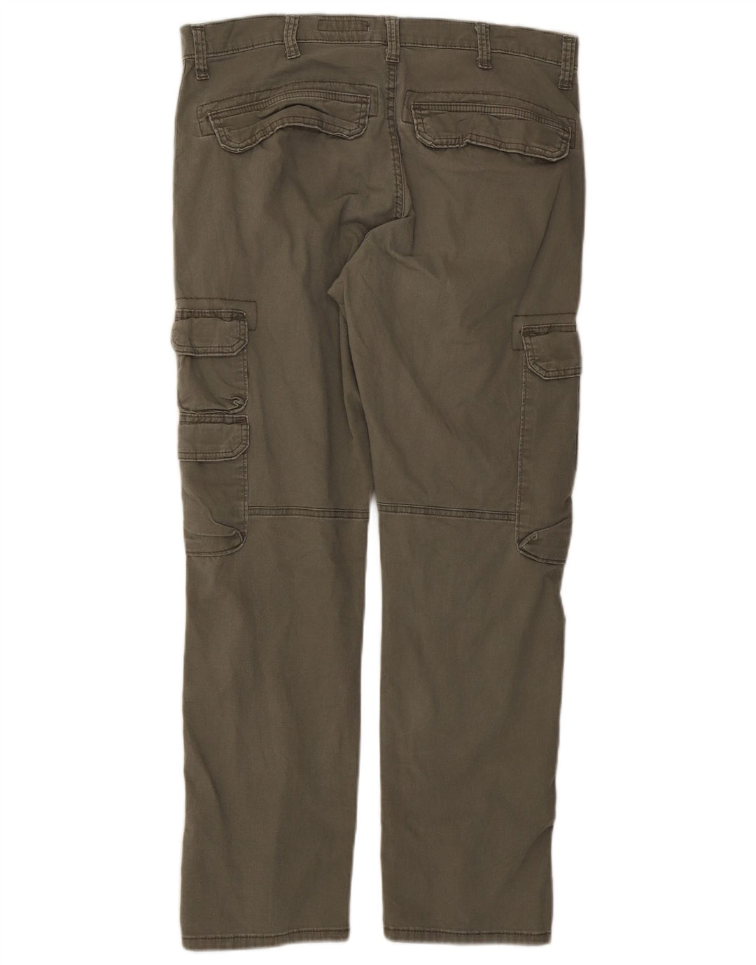 WRANGLER Herre Regular Tapered Cargo Bukser W34 L30 Khaki Bomuld