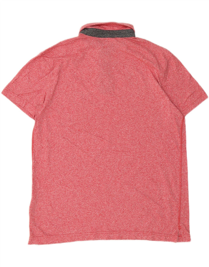 QUIKSILVER Mens Modern Fit Polo Shirt Medium Pink Cotton Vintage Quiksilver and Second-Hand Quiksilver from Messina Hembry 