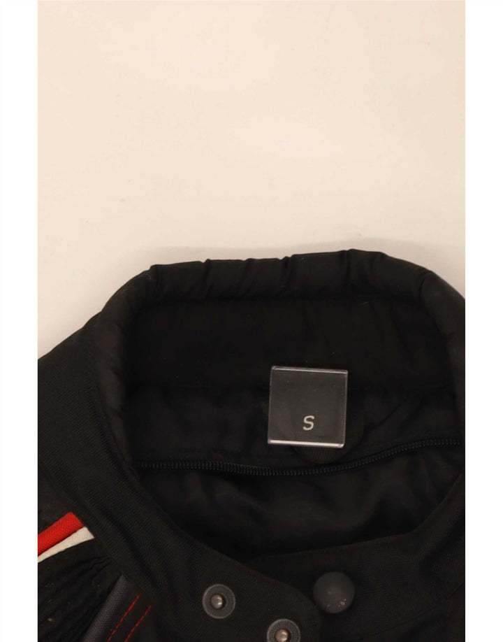 Vintage Herre Racer Jacket UK 36 Small Black Colourblock