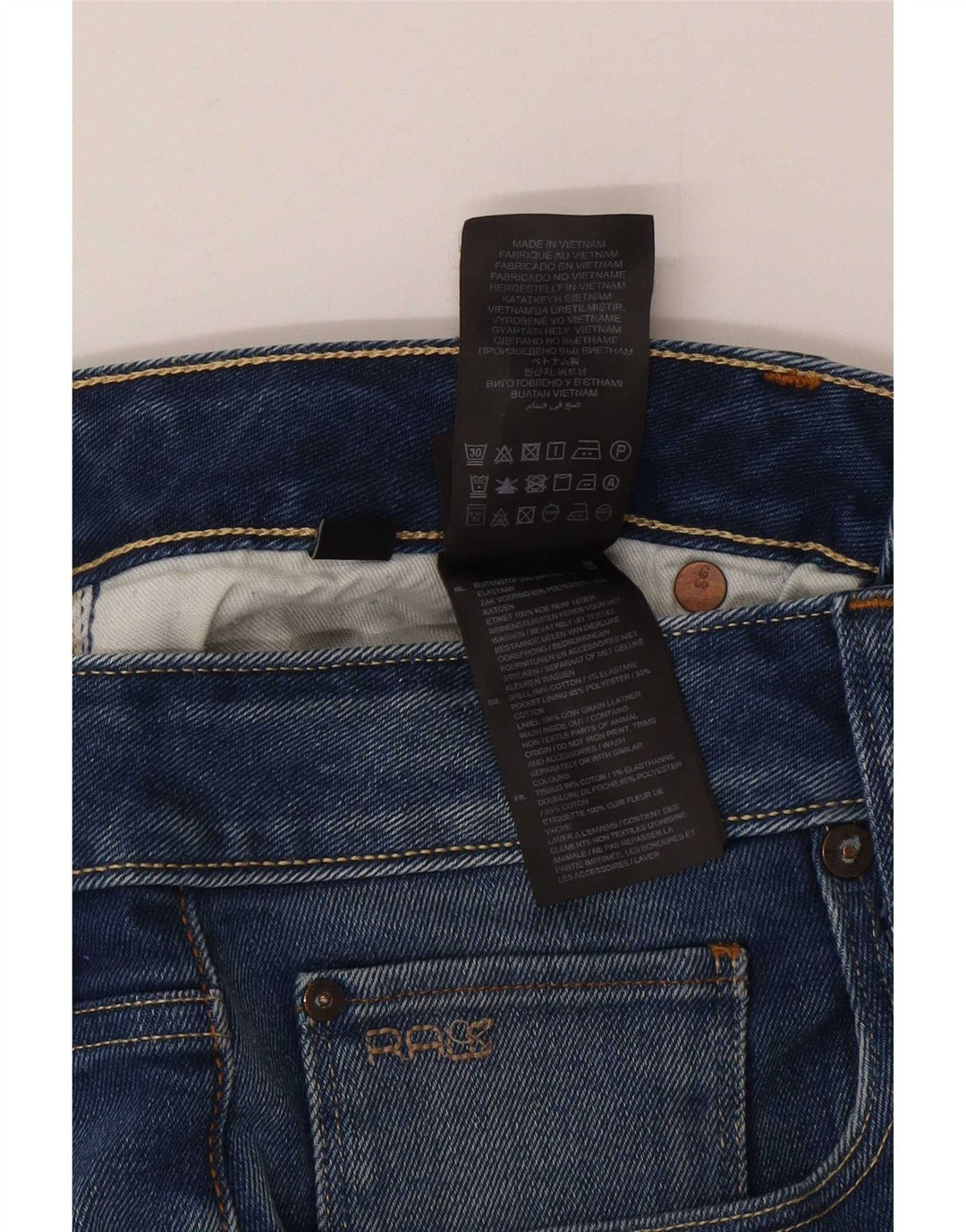 G-Star Herre Slim Jeans W34 L32 Blå Bomuld