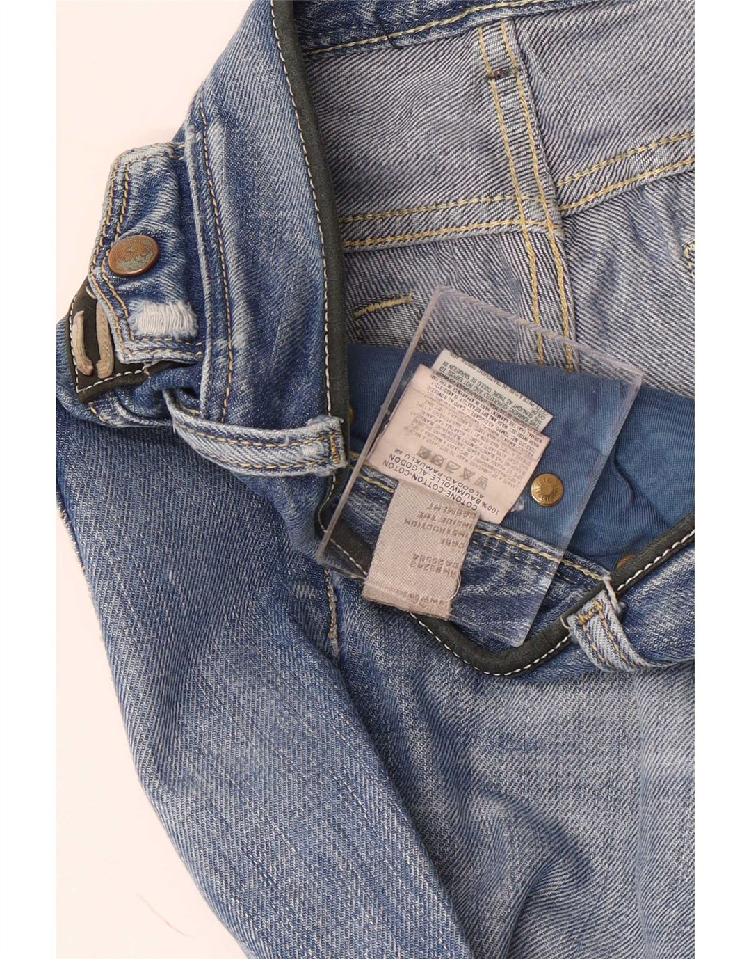 Diesel Dame BEBEL Bootcut Jeans W30 L34 Blå Bomuld