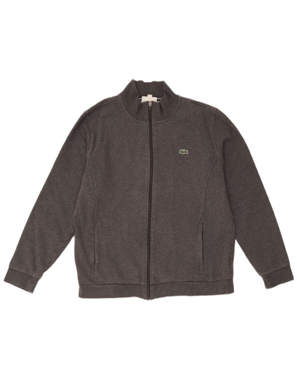 Lacoste Herre træningsdragt Topjakke Størrelse 6 XL Grå Bomuld
