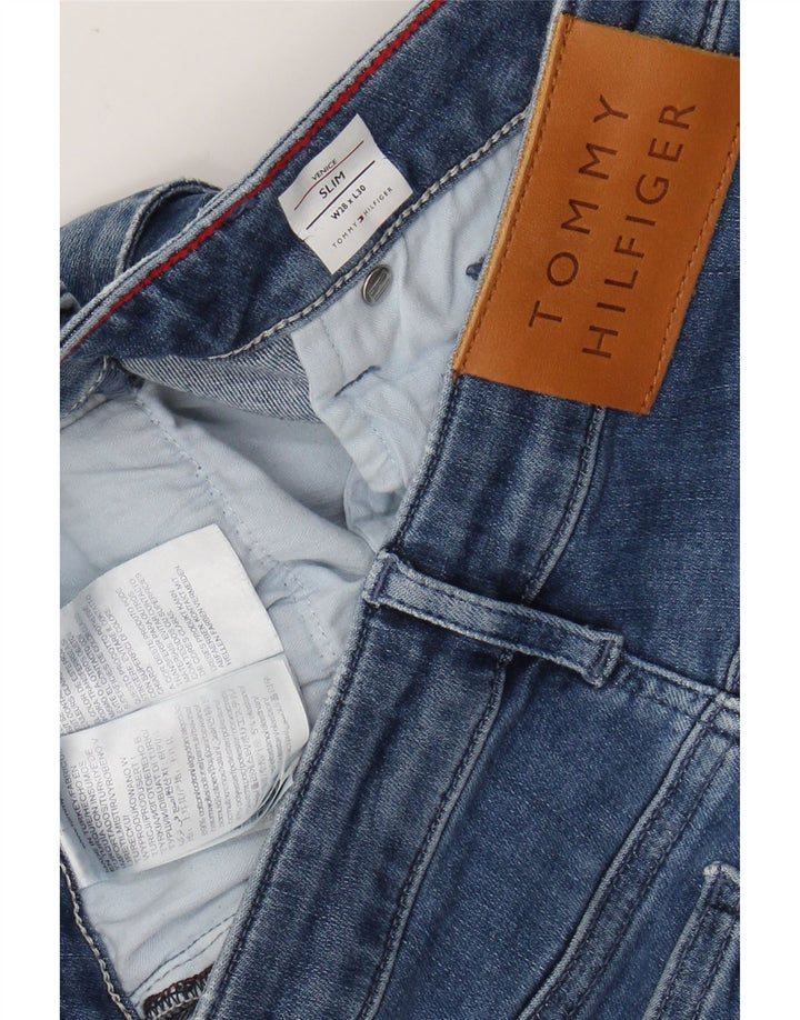 TOMMY HILFIGER Kvinder Venice Slim Jeans W28 L30 Blå Bomuld