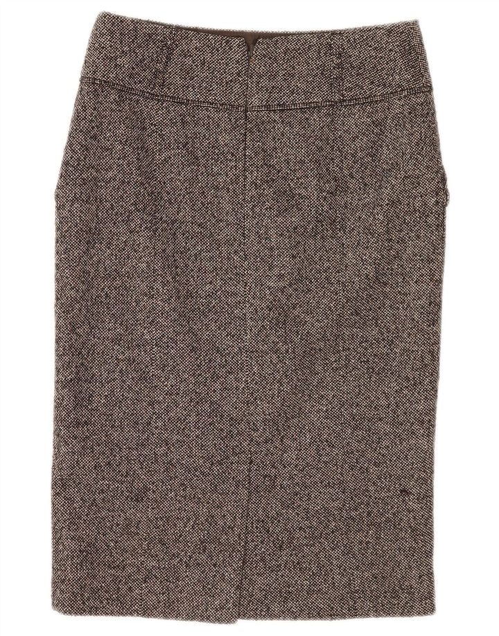 Monsoon Womens Pencil Skirt UK 8 Small W30 Grey Flecked