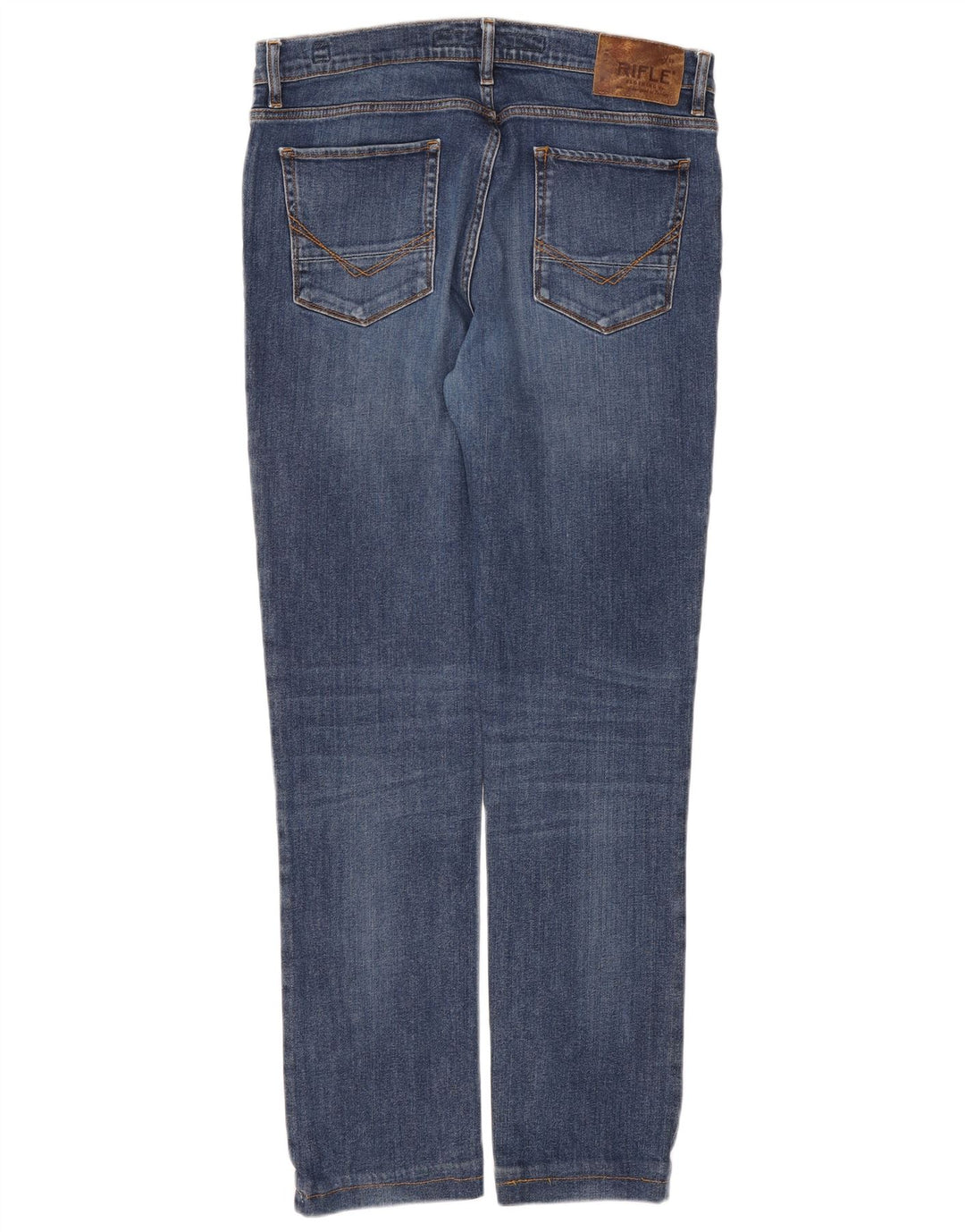 Rifle Herre Slim Jeans W36 L32 Blå Bomuld