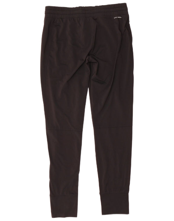 Reebok Grafiske træningsdragtbukser til kvinder, joggere UK 12/14 Medium Black
