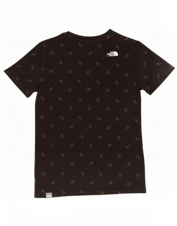 The North Face Boys Grafisk T-Shirt Top 14-15 år XL Sort Bomuld