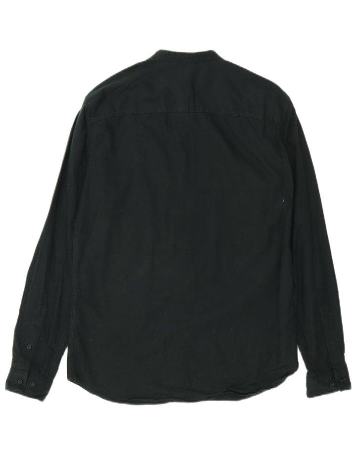 Jack & Jones Herre Slim Fit Skjorte Størrelse 40 Medium Sort Bomuld