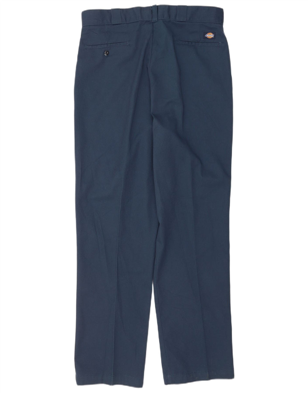 Dickies Straight Chino-bukser til mænd W38 L34 Marineblå polyester