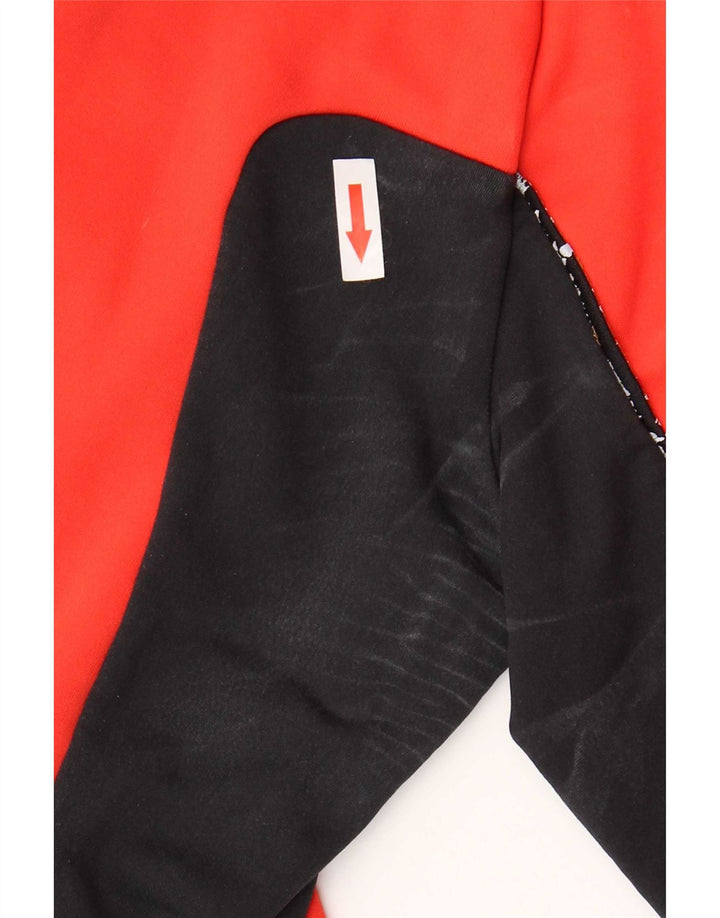 Adidas Træningsdragt til mænd Topjakke Medium Rød Colourblock Polyester