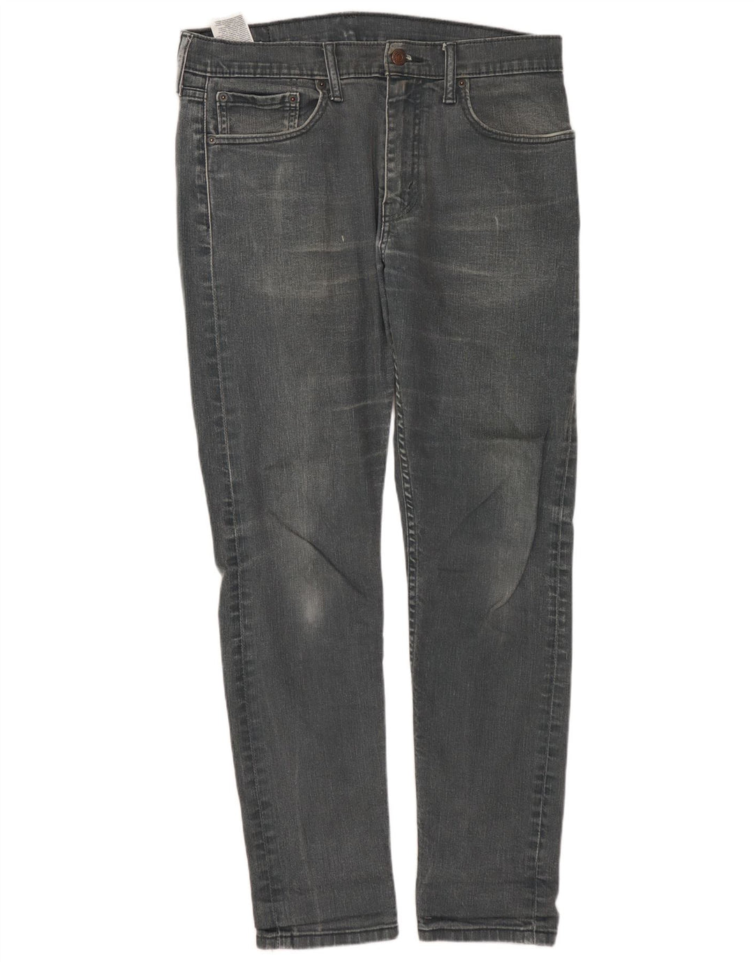 LEVI'S Herre 512 Slim Tapered Jeans W32 L32 Grå Bomuld