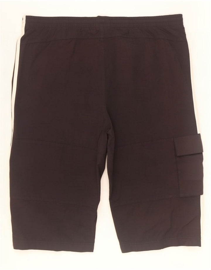 Adidas Herre Cargo Sportshorts Large Sort Polyester