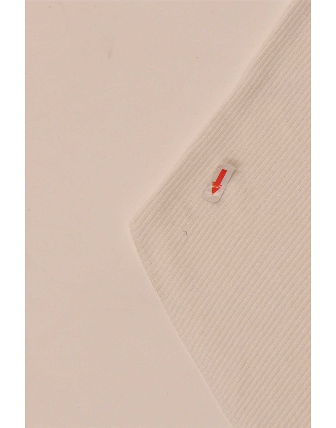 Zara Womens One Shoulder Top UK 12 Medium White Viscose