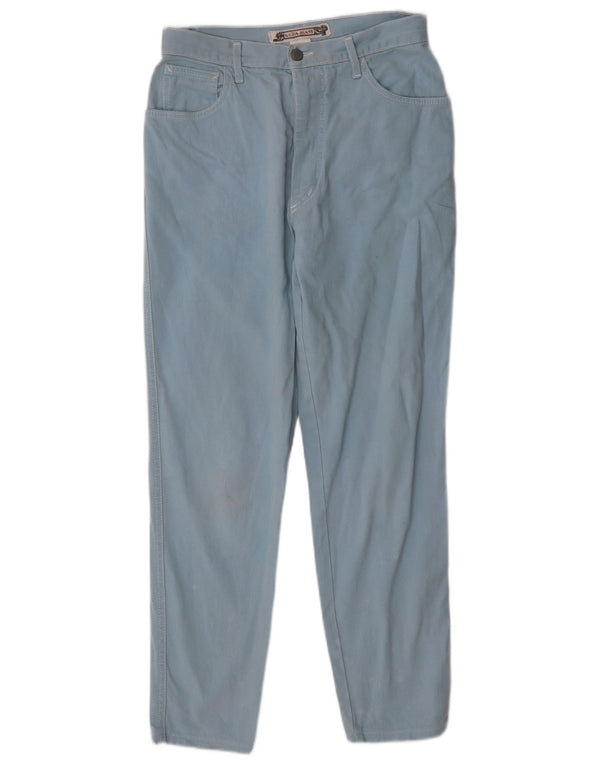 Krizia Mens Tapered Jeans W32 L28 Blue Cotton
