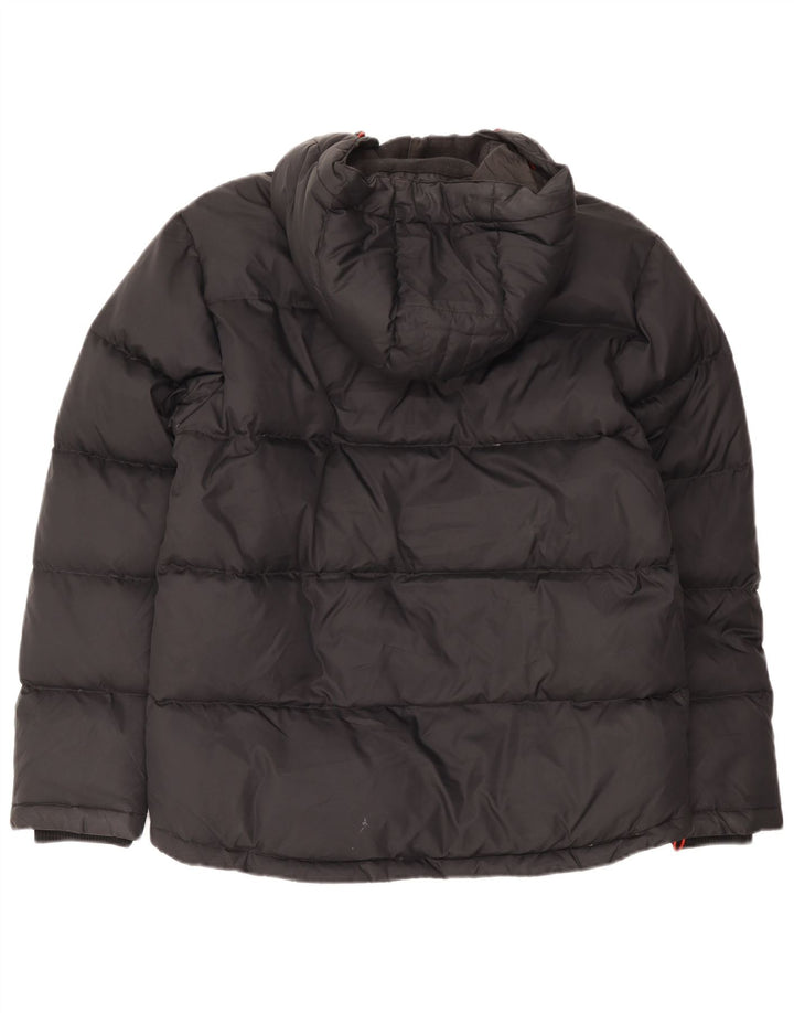Mountain Warehouse Herre hættepolstret jakke UK 38 Medium Sort Nylon
