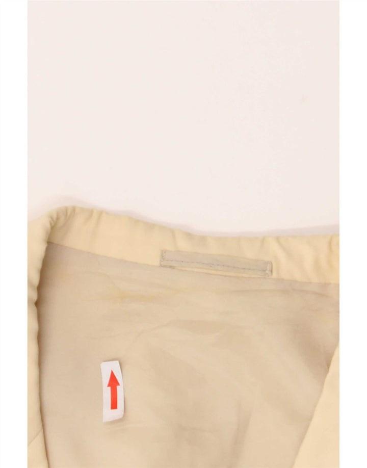 Vintage herre dobbeltradet blazerjakke UK 38 Medium Yellow