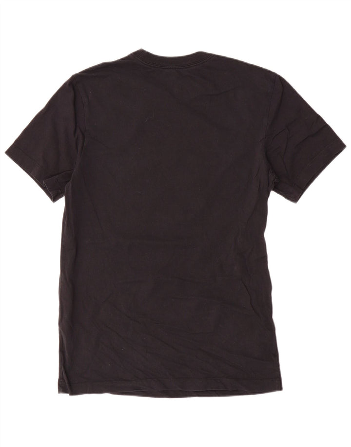Nike grafisk t-shirt top til mænd, lille sort bomuld