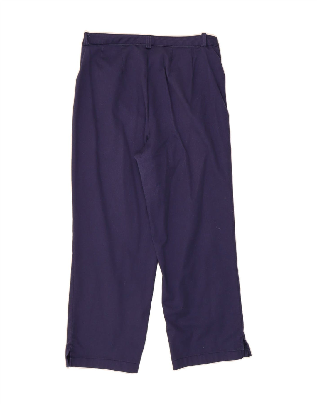 DOCKERS Womens Straight Capri Trousers US 4 Medium W28 L22 Navy Blue Vintage Dockers and Second-Hand Dockers from Messina Hembry 