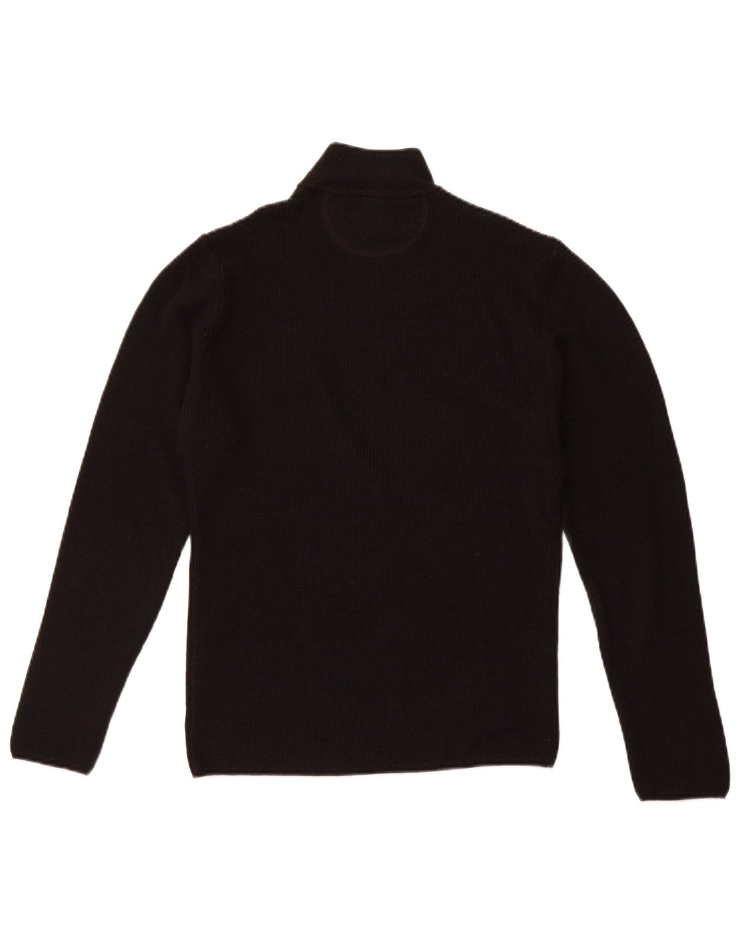 ARMANI JEANS Herre Turtle Neck Jumper Sweater Medium Sort Uld