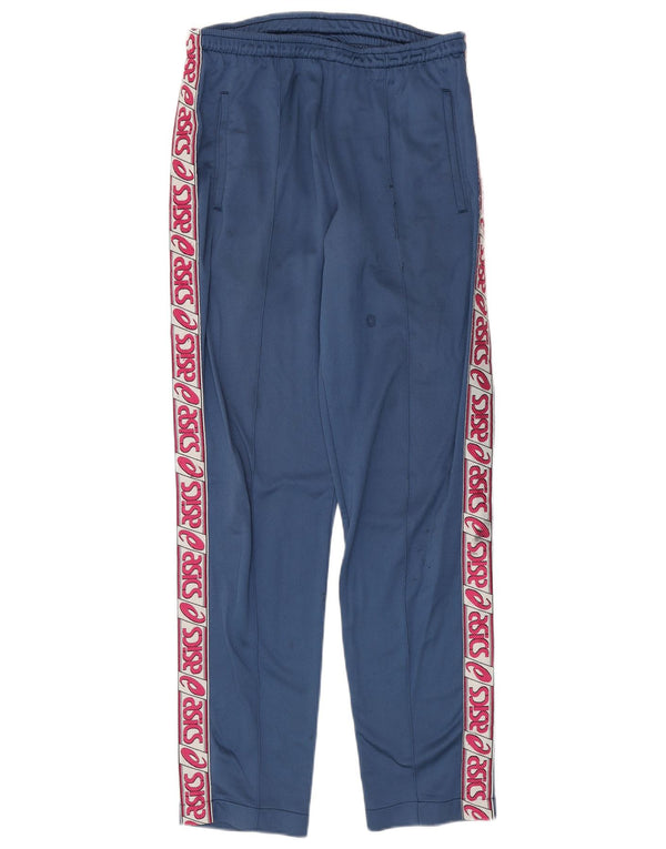 Asics Herre grafisk træningsdragt Bukser Medium Blue Colourblock Polyamid