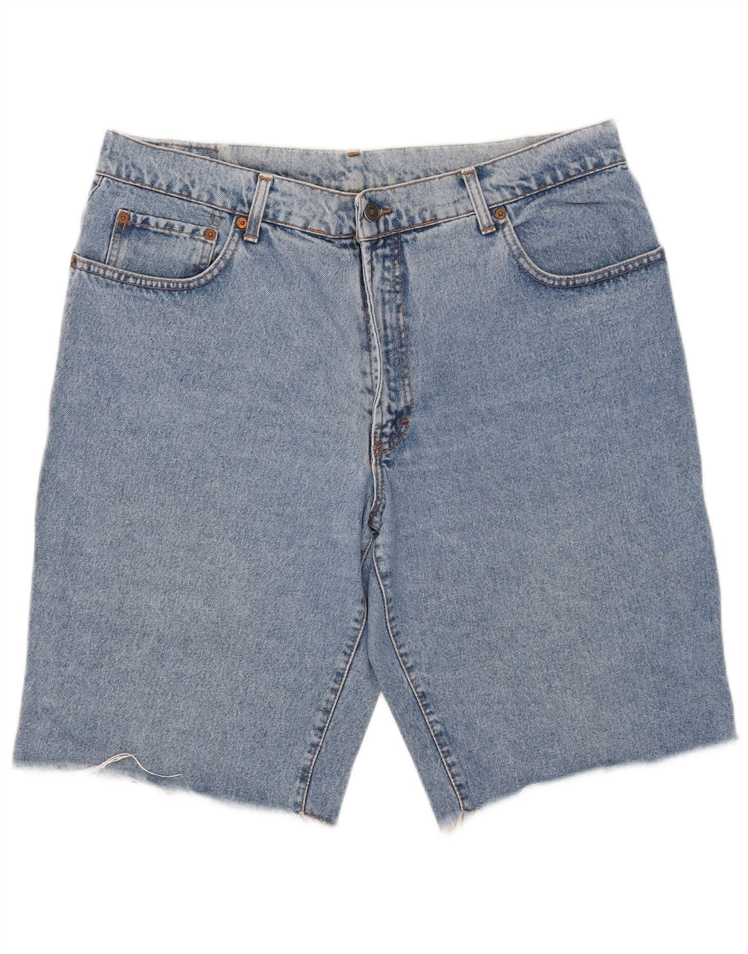 Casucci Herre Denim Shorts W36 Stor Blå Bomuld