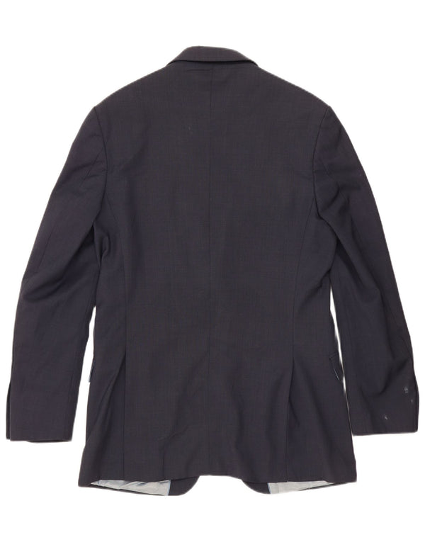 Marks & Spencer Herre 2-knaps blazerjakke UK 40 Medium Navy Blue Classic