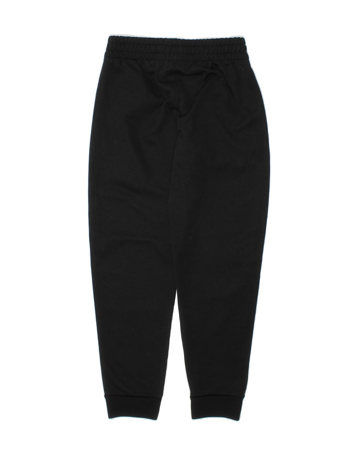 ADIDAS Girls Tracksuit Trousers Joggers 7-8 Years  Black Polyester Vintage Adidas and Second-Hand Adidas from Messina Hembry 