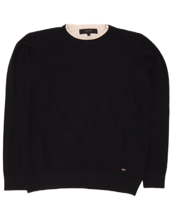 Liu Jo Herre lille marineblå viskose