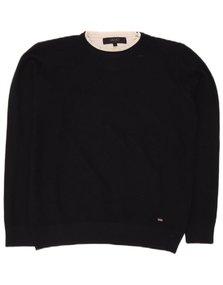 Liu Jo Herre lille marineblå viskose