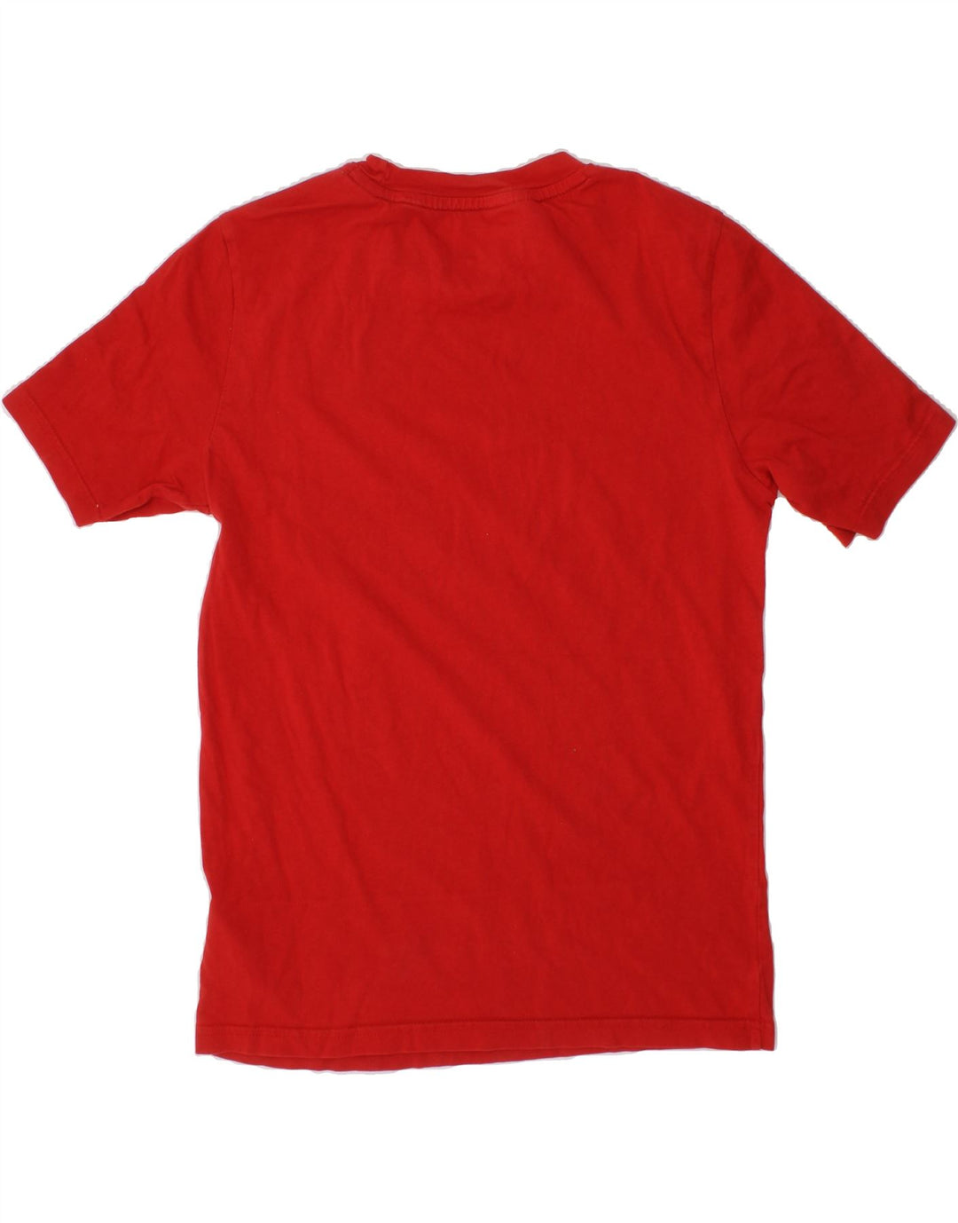 ADIDAS Boys T-Shirt Top 11-12 Years Red Cotton Vintage Adidas and Second-Hand Adidas from Messina Hembry 