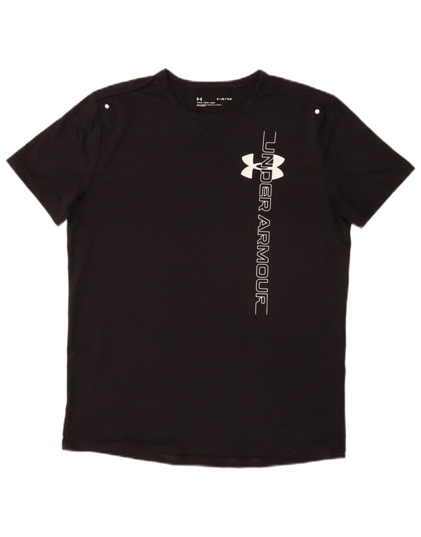 UNDER ARMOUR Drenge løs grafisk T-shirt top 11-12 år stor sort