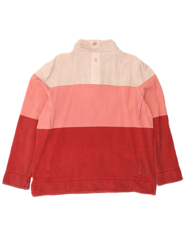 Fat Face Dame Sweatshirt Jumper UK 18 XL Flerfarvet Colourblock