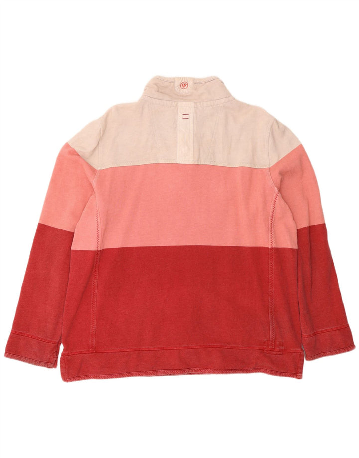 Fat Face Dame Sweatshirt Jumper UK 18 XL Flerfarvet Colourblock