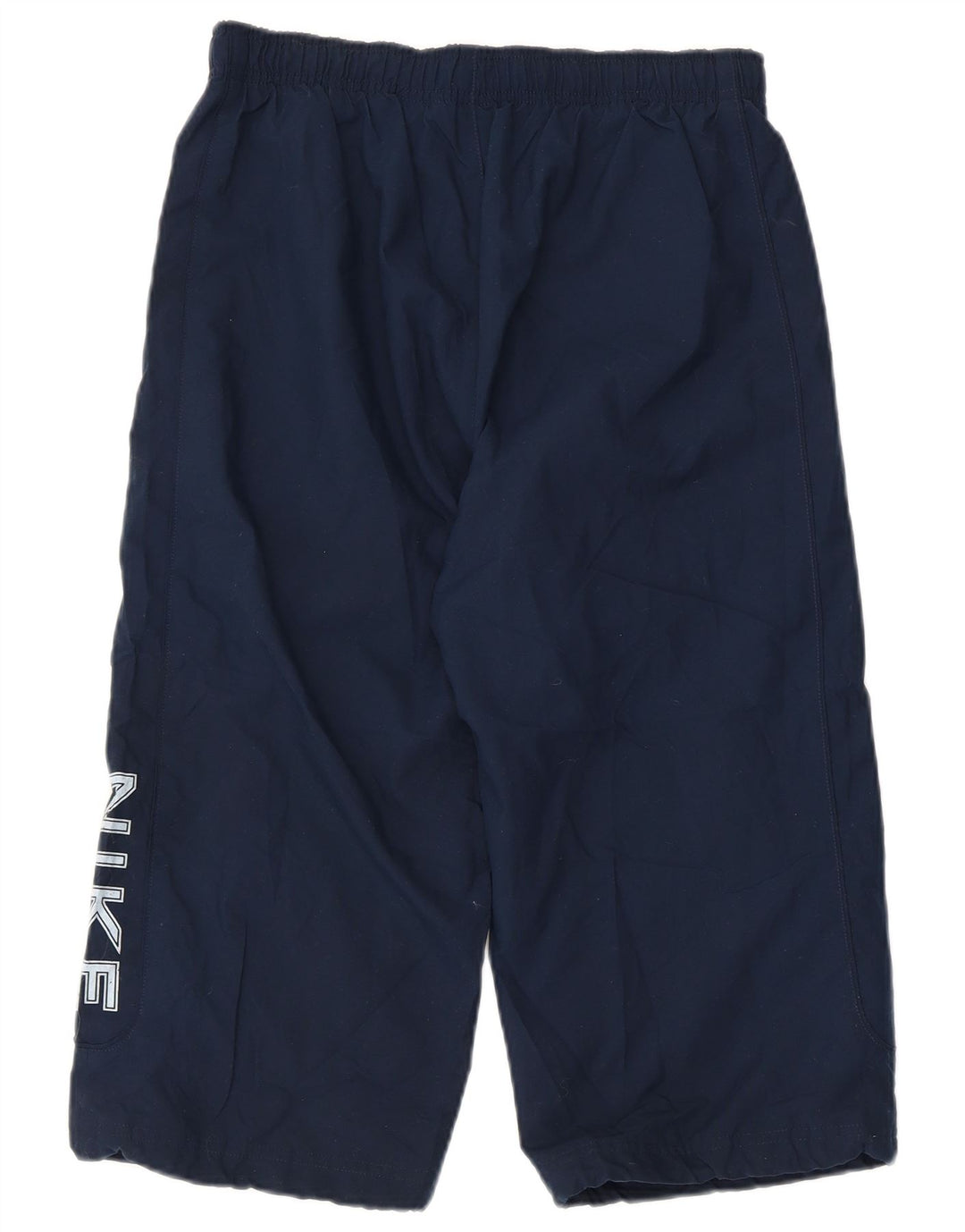 NIKE Grafiske Bermuda-sportshorts til mænd Små marineblå polyester