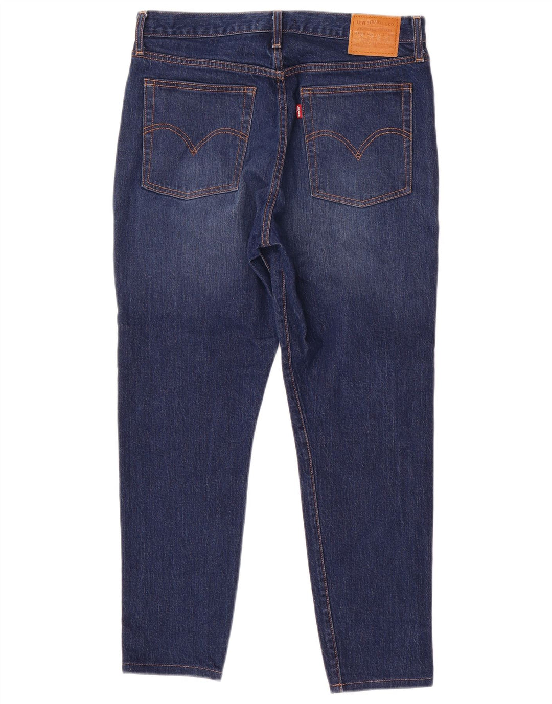Levi's Wedgie Cropped Jeans til kvinder W30 L26 blå bomuld