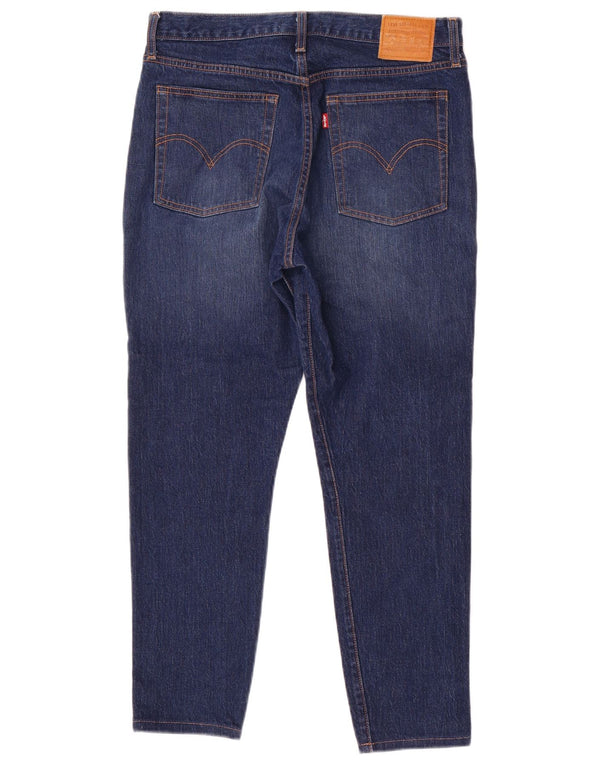 Levi's Wedgie Cropped Jeans til kvinder W30 L26 blå bomuld