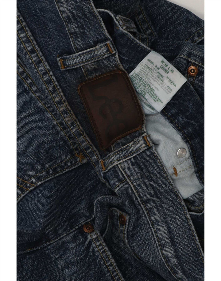 Lee Herre Denver Bootcut Jeans W38 L29 Marineblå Bomuld