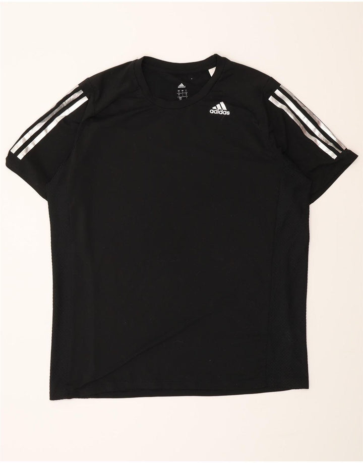 Adidas Herre Climacool T-Shirt Top Stor Sort