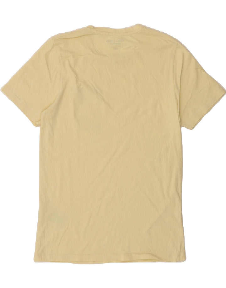 JACK & JONES Mens Graphic T-Shirt Top Medium Yellow Cotton Vintage Jack & Jones and Second-Hand Jack & Jones from Messina Hembry 