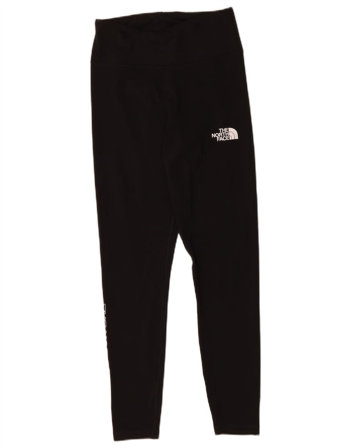 THE NORTH FACE Grafiske Leggings til kvinder UK 8 Lille sort polyester