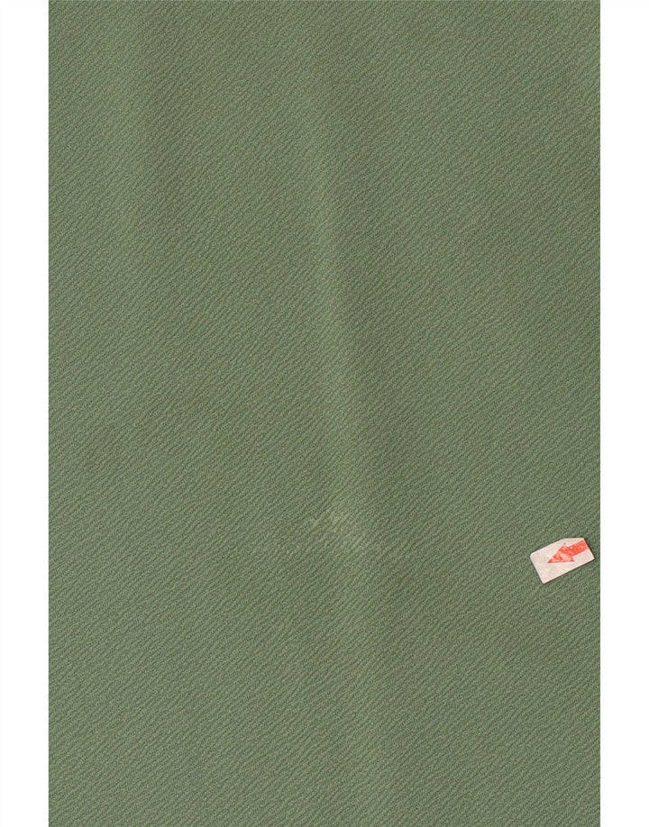 Zara Dame 3/4 ærmer Oversized Shift Dress UK 10 Small Green