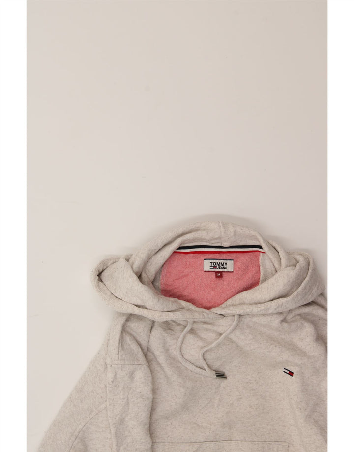 TOMMY HILFIGER Girls Oversized Hoodie Jumper 11-12 Years Medium Grey Vintage Tommy Hilfiger and Second-Hand Tommy Hilfiger from Messina Hembry 