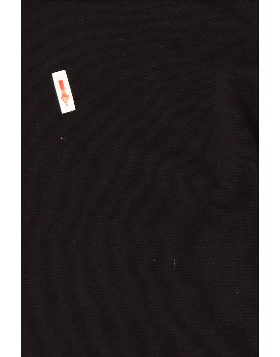 Marks & Spencer Herre V-hals sweater Stor sort bomuld