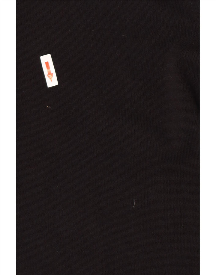 Marks & Spencer Herre V-hals sweater Stor sort bomuld