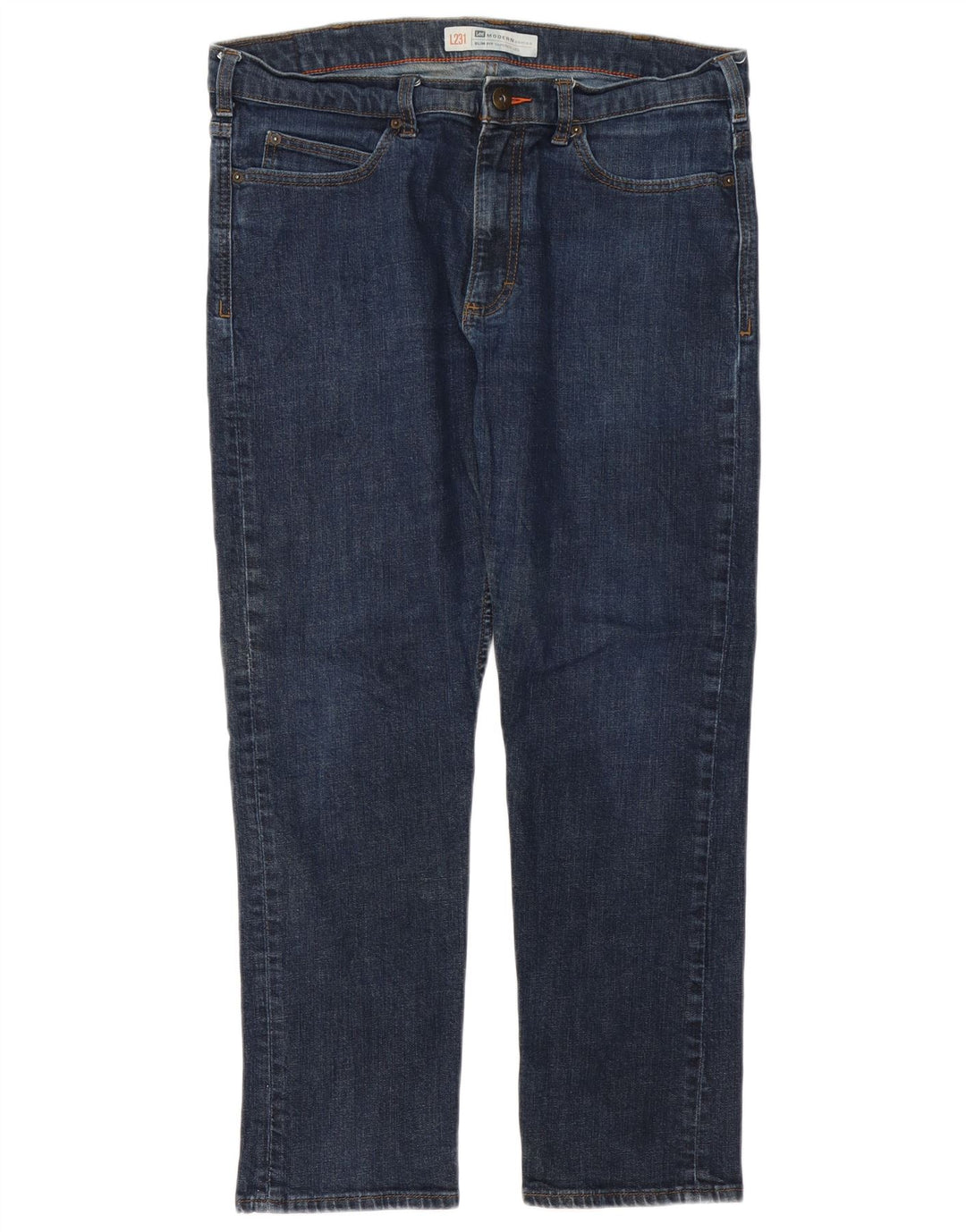 Lee Herre Tapered Slim Jeans W36 L28 Blå