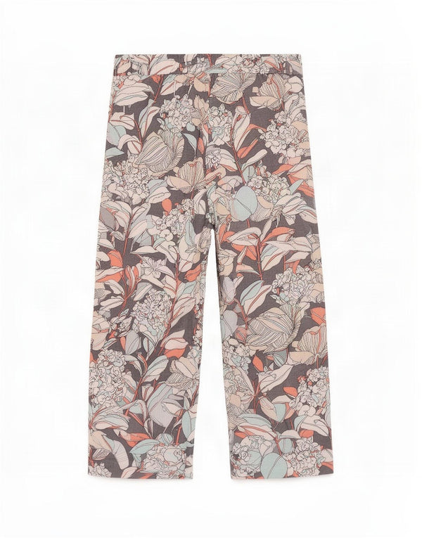 Marks & Spencer Højtaljede bukser til kvinder UK 16 Large W34 L27 Multicoloure
