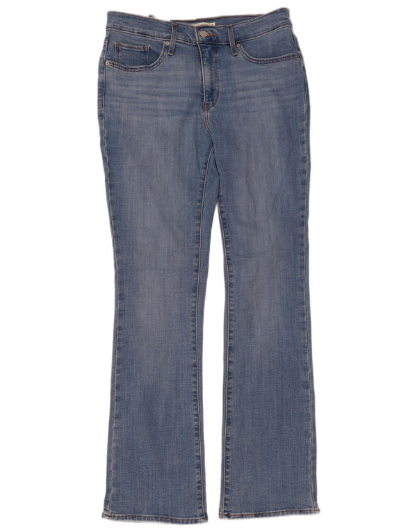 LEVI'S Dame 315 Shaping Bootcut Jeans W31 L32 Blå Bomuld