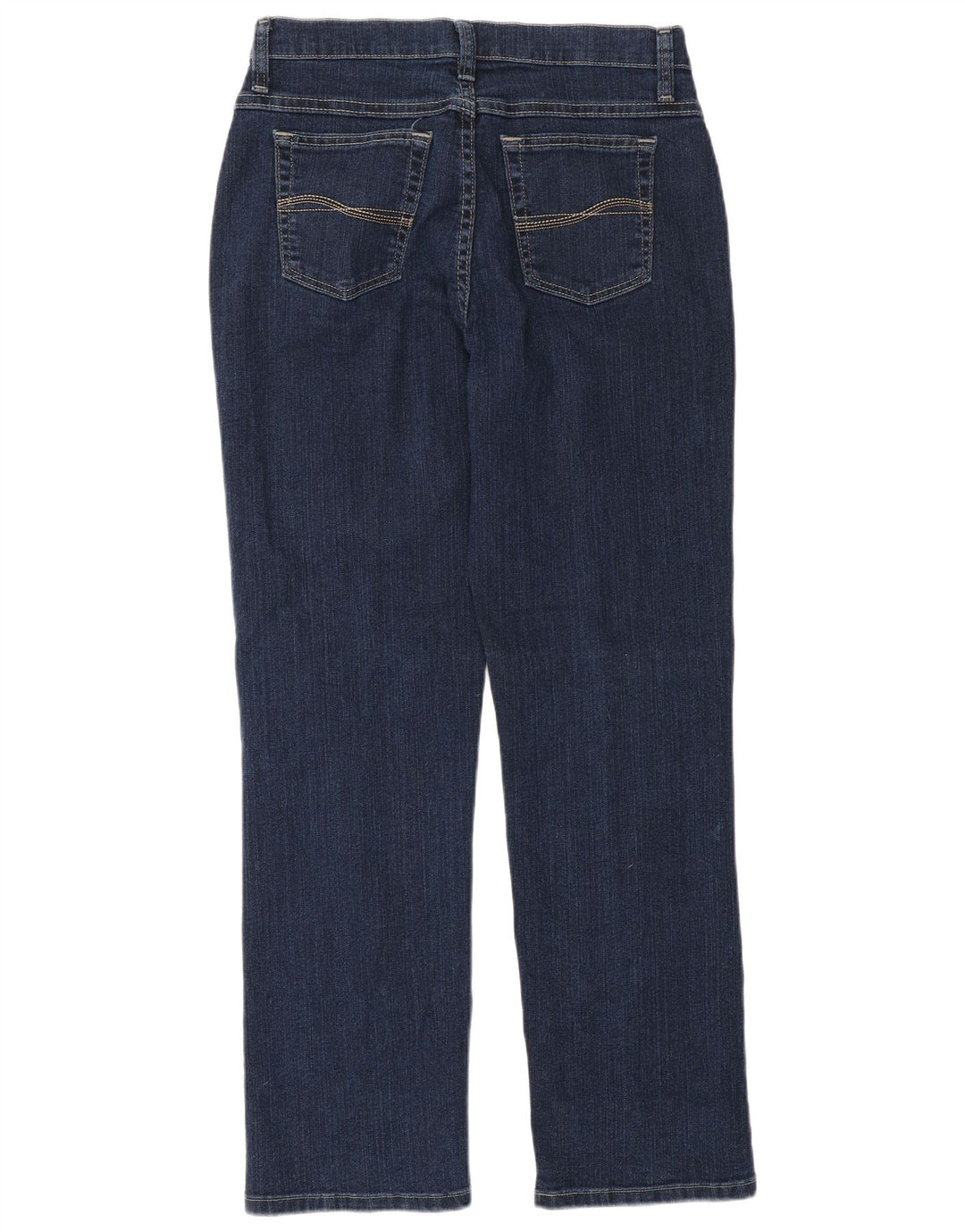 Lee Dame Straight Jeans US 8 Medium W28 L30 Marineblå Bomuld