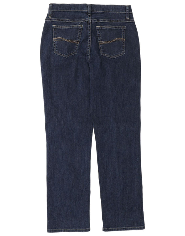 Lee Dame Straight Jeans US 8 Medium W28 L30 Marineblå Bomuld