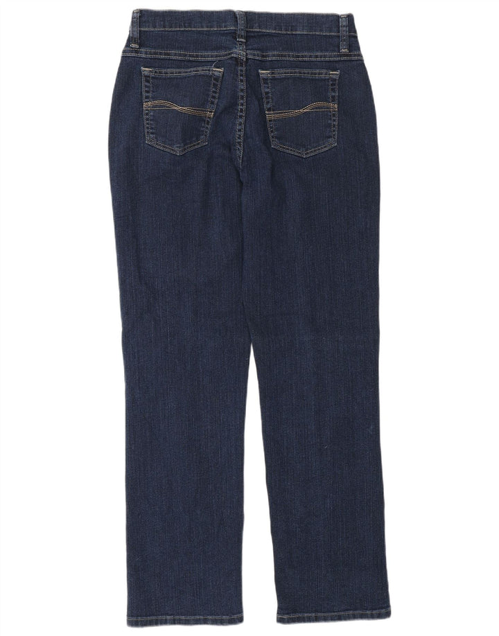 Lee Dame Straight Jeans US 8 Medium W28 L30 Marineblå Bomuld